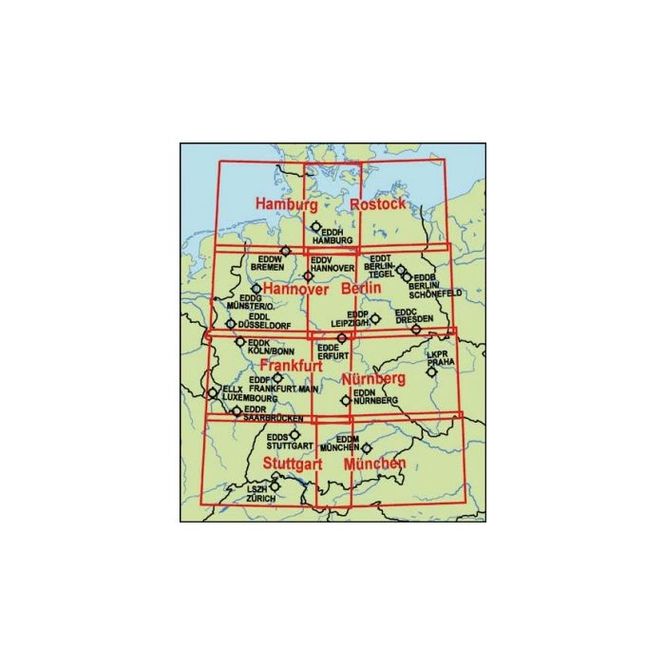 Hovedbilde ICAO Tyskland 2026 komplett (8 kart)