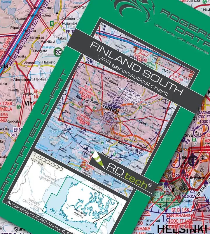 ICAO Finland Sør 2026 1:500.000