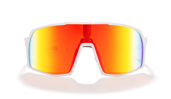 Hovedbilde Blublocker T2 Sunmask Matte White Rainbow Mirror ...
