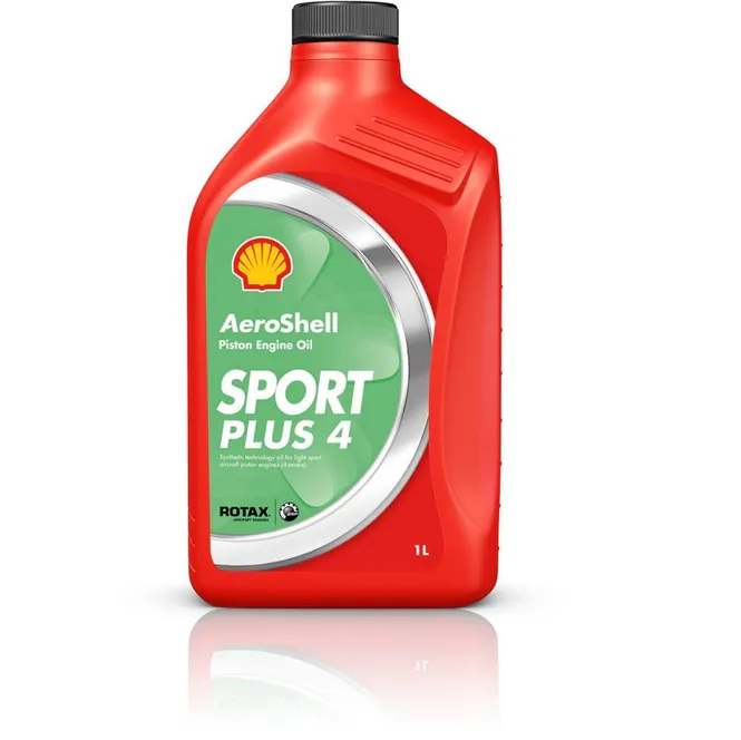 Hovedbilde Aeroshell Oil Sport Plus 4 aviation Oil for 4 ...