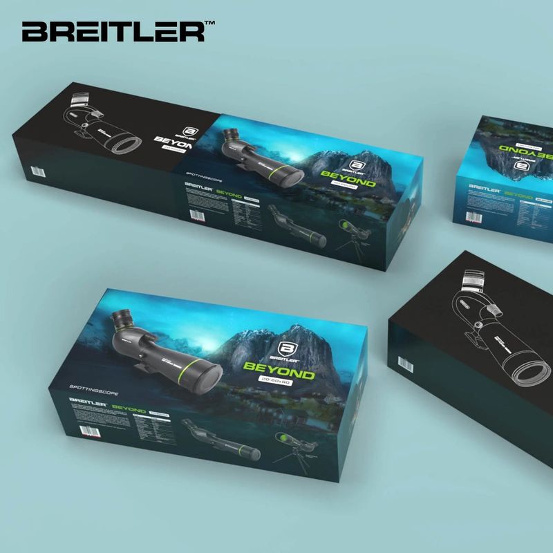 BREITLER BEYOND 20-60×80 SPOTTINGSCOPE (kun kikkert m/bordstativ)