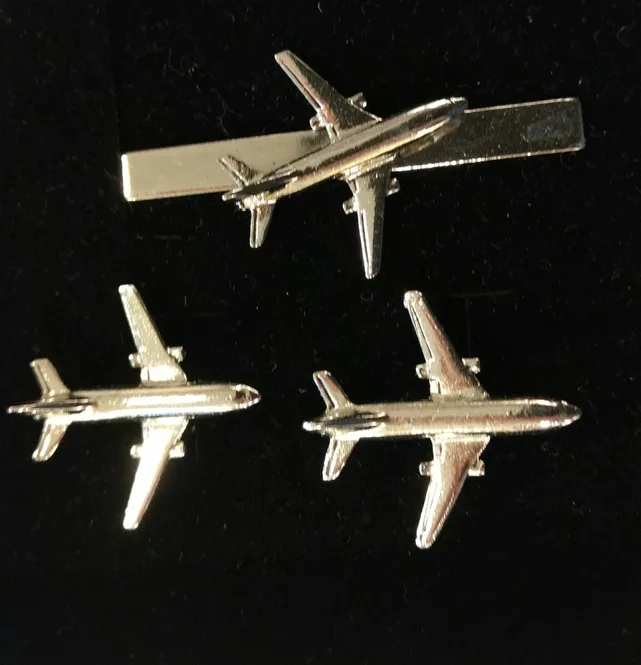 Hovedbilde Slipsnål/Mansjettknapp sett Boeing 737