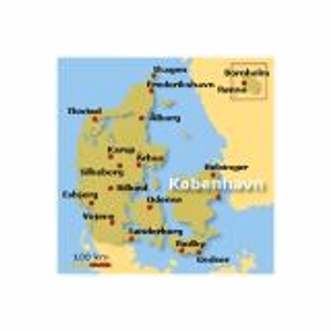 Hovedbilde ICAO Danmark København Area kart ny utgave 2018