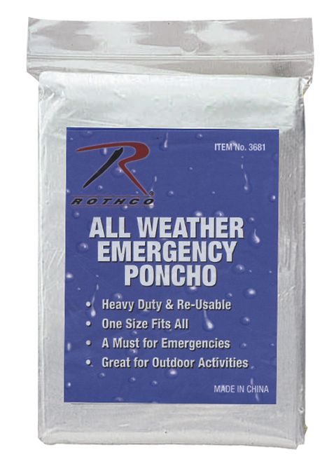 Hovedbilde Rothco Emergency Poncho