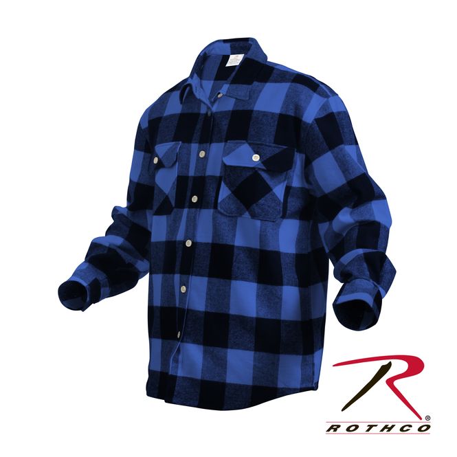 Hovedbilde Rothco Heavy Weight plaid flannel shirt 4739