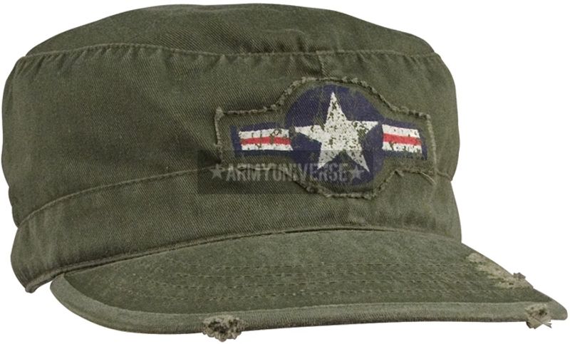 Rothco Skyggelue Vintage AIR CORP Fatigue Cap 4539