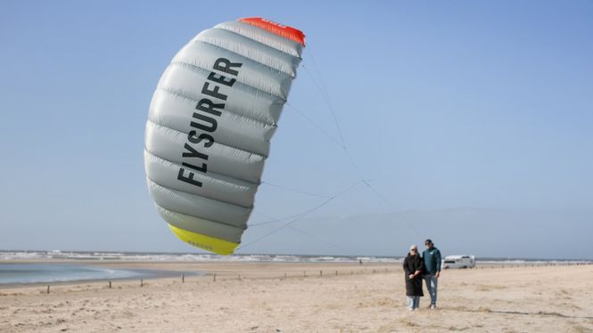 Hovedbilde Flysurfer FOX Trainer kite komplett - nye farger ...