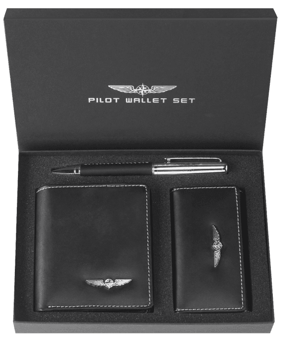 Hovedbilde Design4Pilots Pilot Wallet set