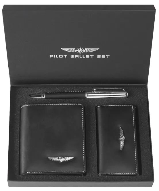 Hovedbilde Design4Pilots Pilot Wallet set