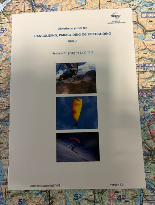 Hovedbilde Håndbok Hanggliding/paragliding/speedgliding